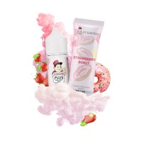 Жидкость CANDYMAN Salt - Strawberry donut (пончик с клубничным джемом) 30 мл (20 мг)