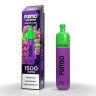 Одноразовая электронная сигарета FUMMO SUPREME 1500 - Grape Aloe