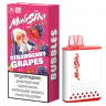 Одноразовая электронная сигарета MONASHKA 5000 - Strawberry Grapes (Клубника виноград)