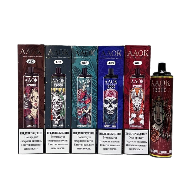 Одноразовая электронная сигарета AAOK 12000 - energy drink