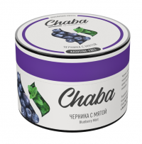 Безникотиновая смесь Chaba - Blueberry Mint (Черника с Мятой) 50 гр