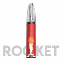 Одноразовая электронная сигарета City Rocket - Гидра (Ледяной персик)
