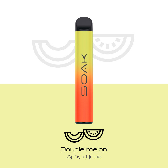 Одноразовая электронная сигарета Soak Q - Double Melon