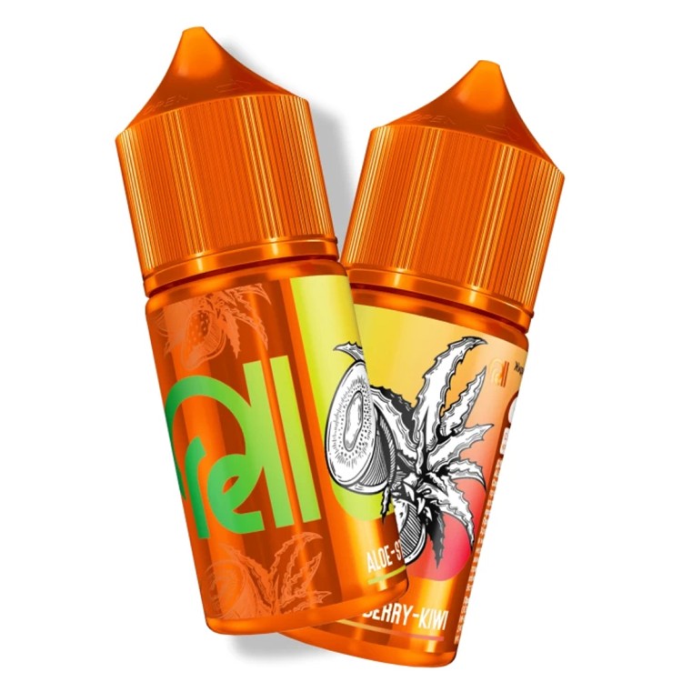 Жидкость Rell Orange Hard - Aloe Strawberry Kiwi (Алое Клубника Киви) 30 мл (20 мг)