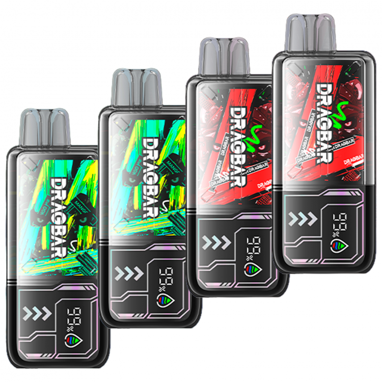 Одноразовая электронная сигарета Dragbar 8500 - Чистый