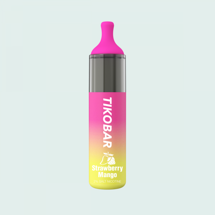Одноразовая электронная сигарета Tikobar 4000 - Strawberry Mango (Клубника Манго)