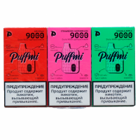 Одноразовая электронная сигарета Puffmi Dura V2 9000 - Двойное Яблоко