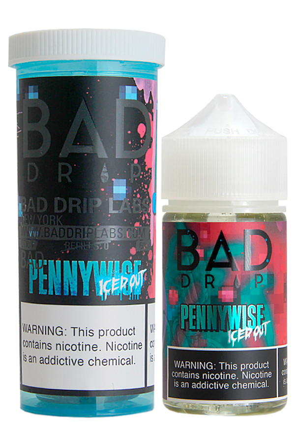 Жидкость Bad Drip Classic 3 - PENNYWISE ICE  (Ледяная клубнично-арбузная жвачка) 30 мл (3 мг)