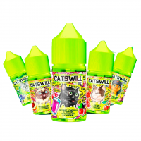 Жидкость Catswill Sour Strong Salt - Вишня Персик Мята 30 мл (20 Strong)