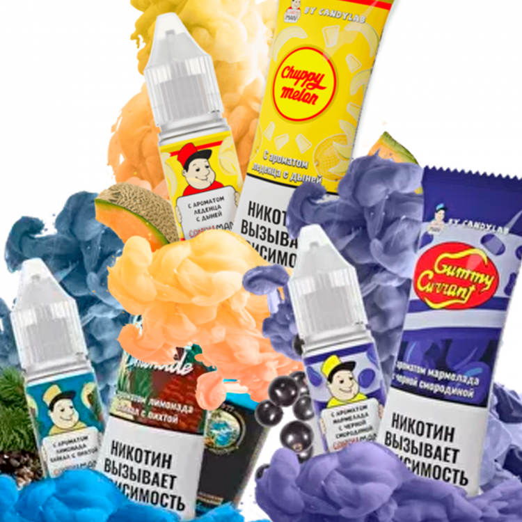 (М) Жидкость CandyMan Salt - Pineapple waffle 10 мл (15 мг)