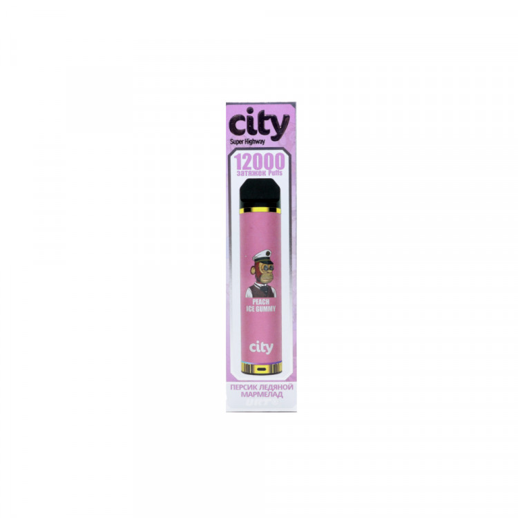 Одноразовая электронная сигарета City 12000 - Вишня