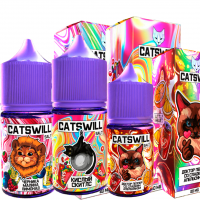 Жидкость Catswill Strong Salt - Лимонад ежевика сироп 30 мл (20 Strong)